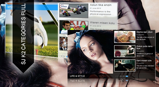 SJ K2 Categories Full - модуль новостей для k2