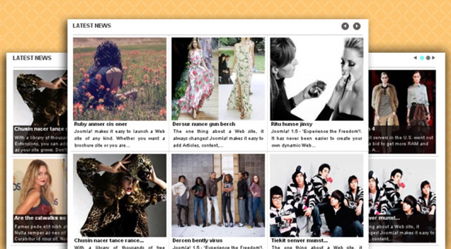 Sj News Extra Slider - модуль отображения новостей